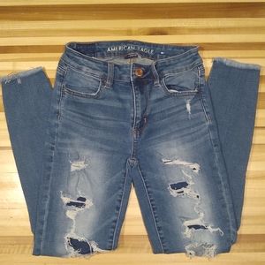 American Eagle Outfitters Size 0 Short Hi-Rise Jegging